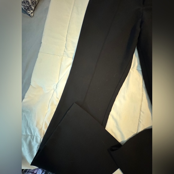 Because of Alice BOA. Wide Leg Suit black Trousers woman’s small - Picture 6 of 10